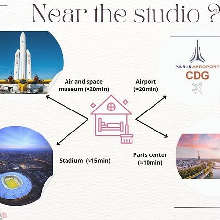 Studio 10Min Paris Centre I Cdg 드란시 외부 사진