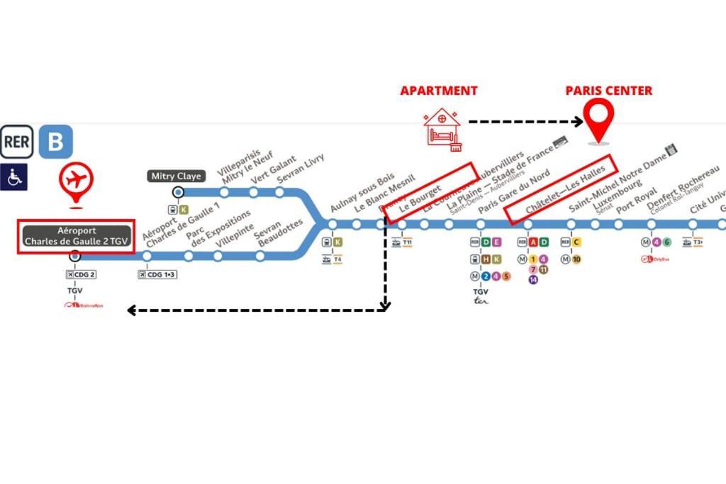 Studio 10Min Paris Centre I Cdg 드란시 외부 사진